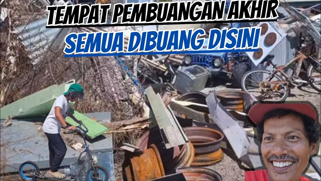 Ada Motor & Smart TV Dibuang Di Tempat Pembuangan Akhir Kampung Australia 🇦🇺