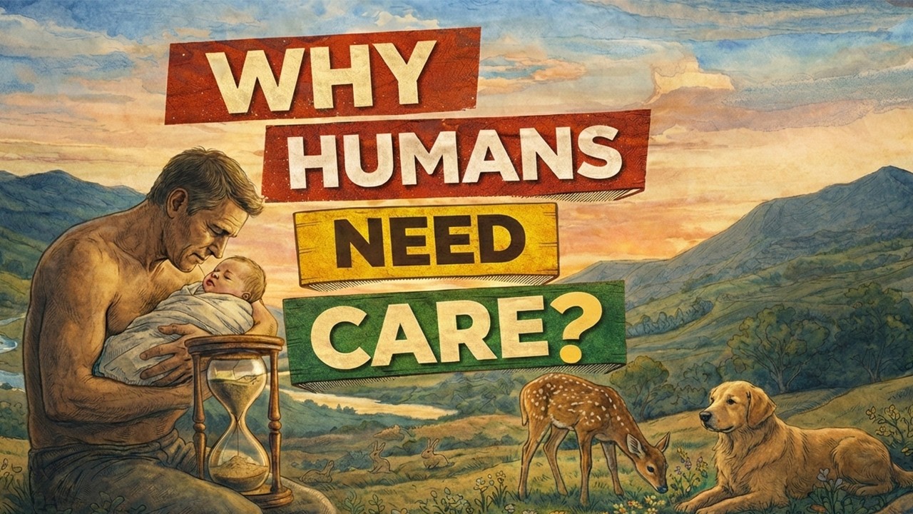 Why Do Humans Need More Care Than Other Animals? | History for Sleep