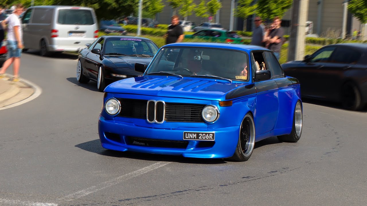 Tuner Cars leaving a Carshow 2022 | LowDownUK.be The SHOW