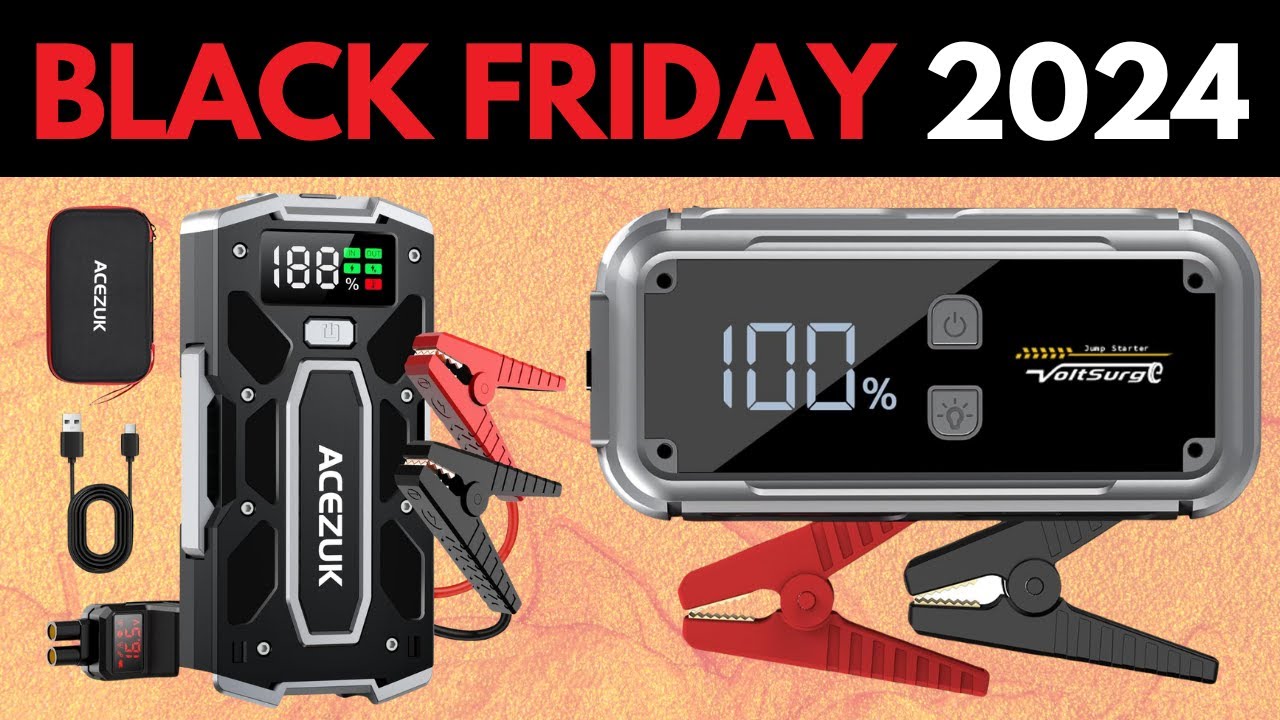 🔥 Los 5 mejores ARRANCADORES DE COCHE BARATOS de Amazon [Black Friday 2024] Arrancar Auto, Batería