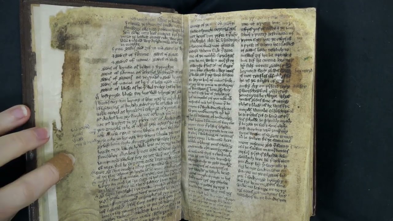 Кофе с кодексом: Новый Завет на среднеанглийском языке (Ms. Codex 201)