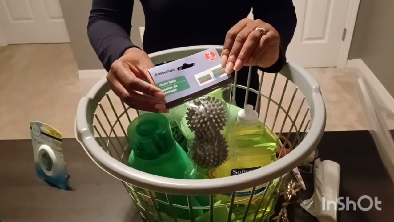 Laundry House Warming Basket