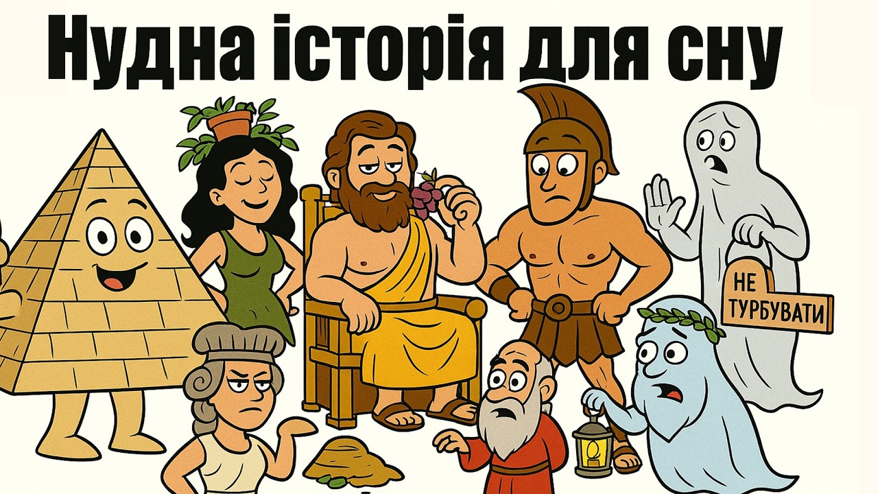 Історія на ніч | 7 чудес світу (нудна історія для сну)