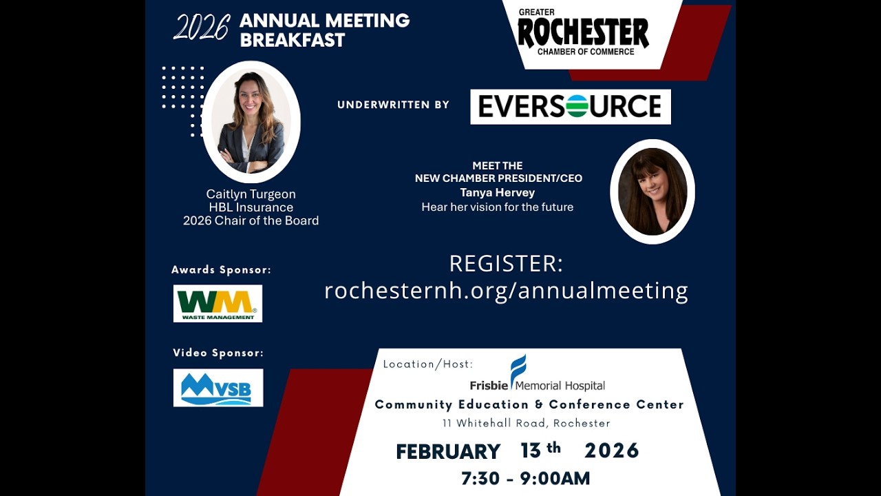 2026 Greater Rochester Chamber Annual Breakfast