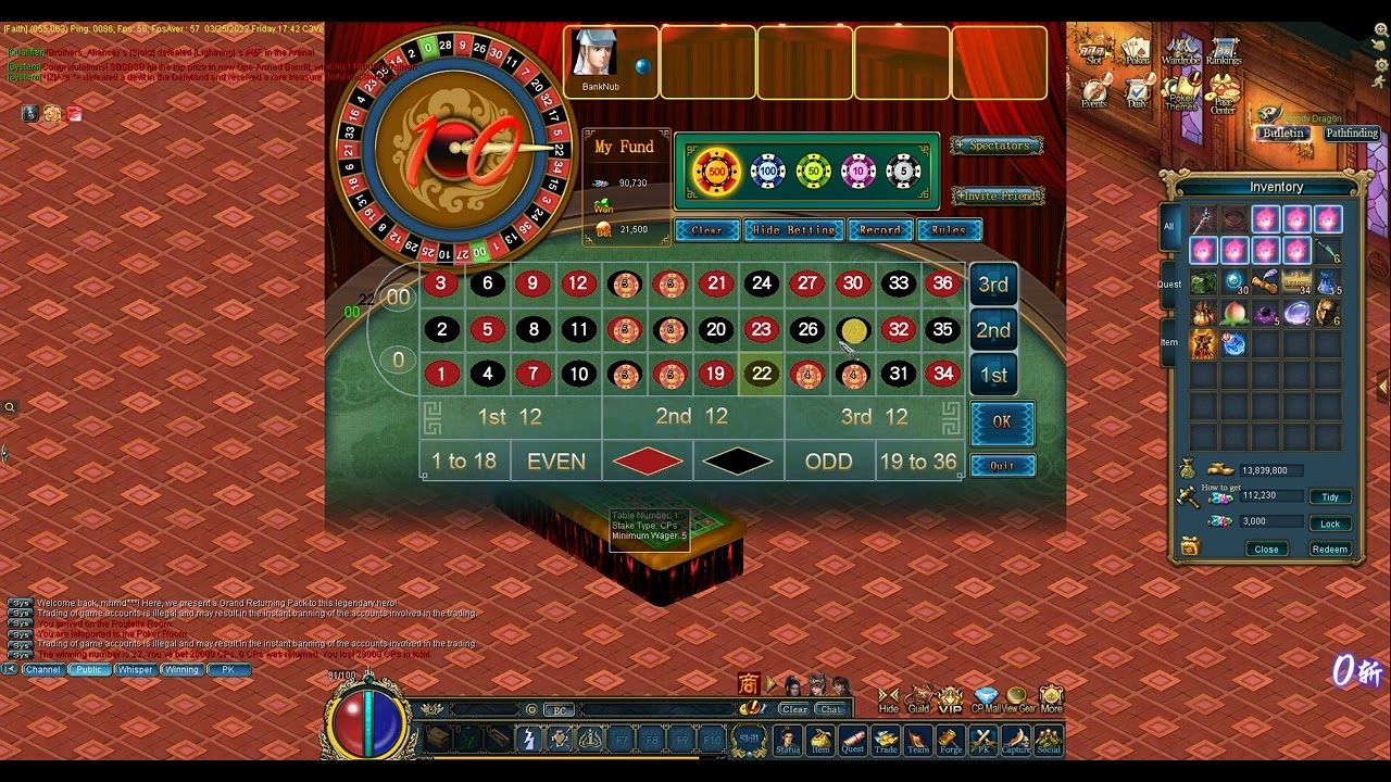 [Conquer Online] Degenerate gambling