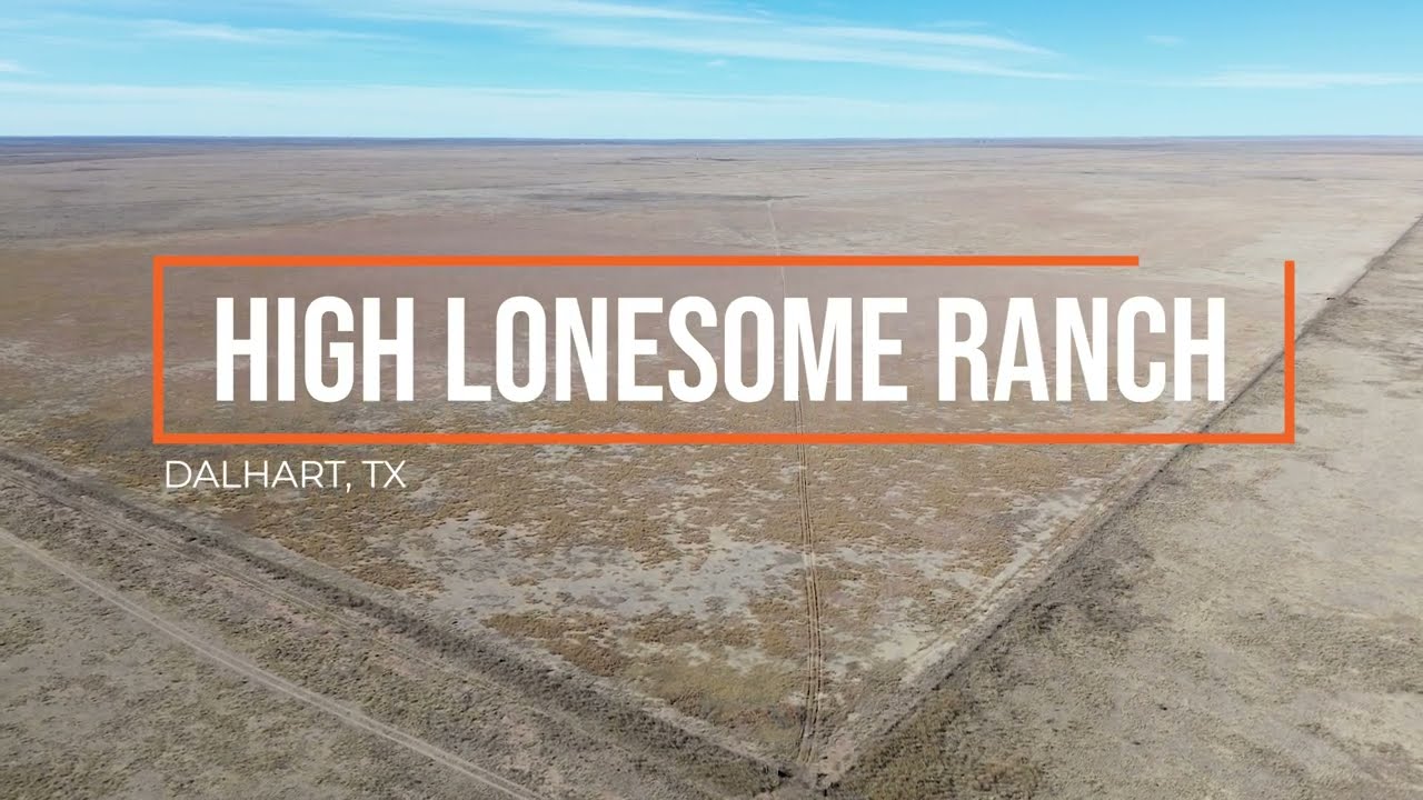 High Lonesome 687 Acres | Dalhart Real Estate