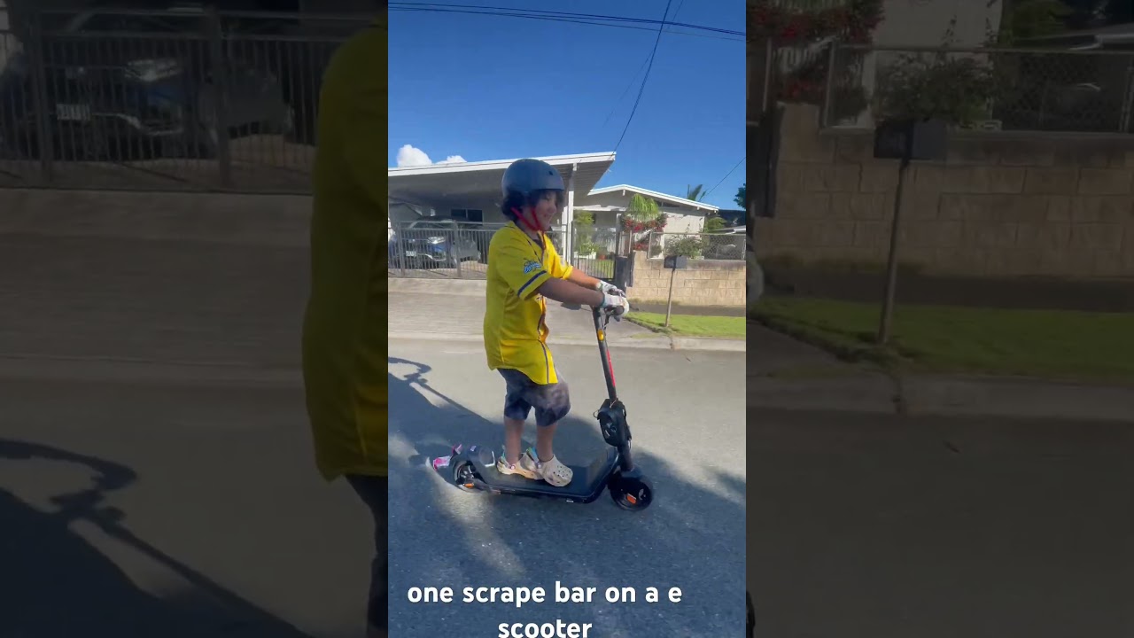 e scooter scrapes #wheelielife #wheelie #cycling #wheeliedirtbike #bmx #wheelienyc #bikelife