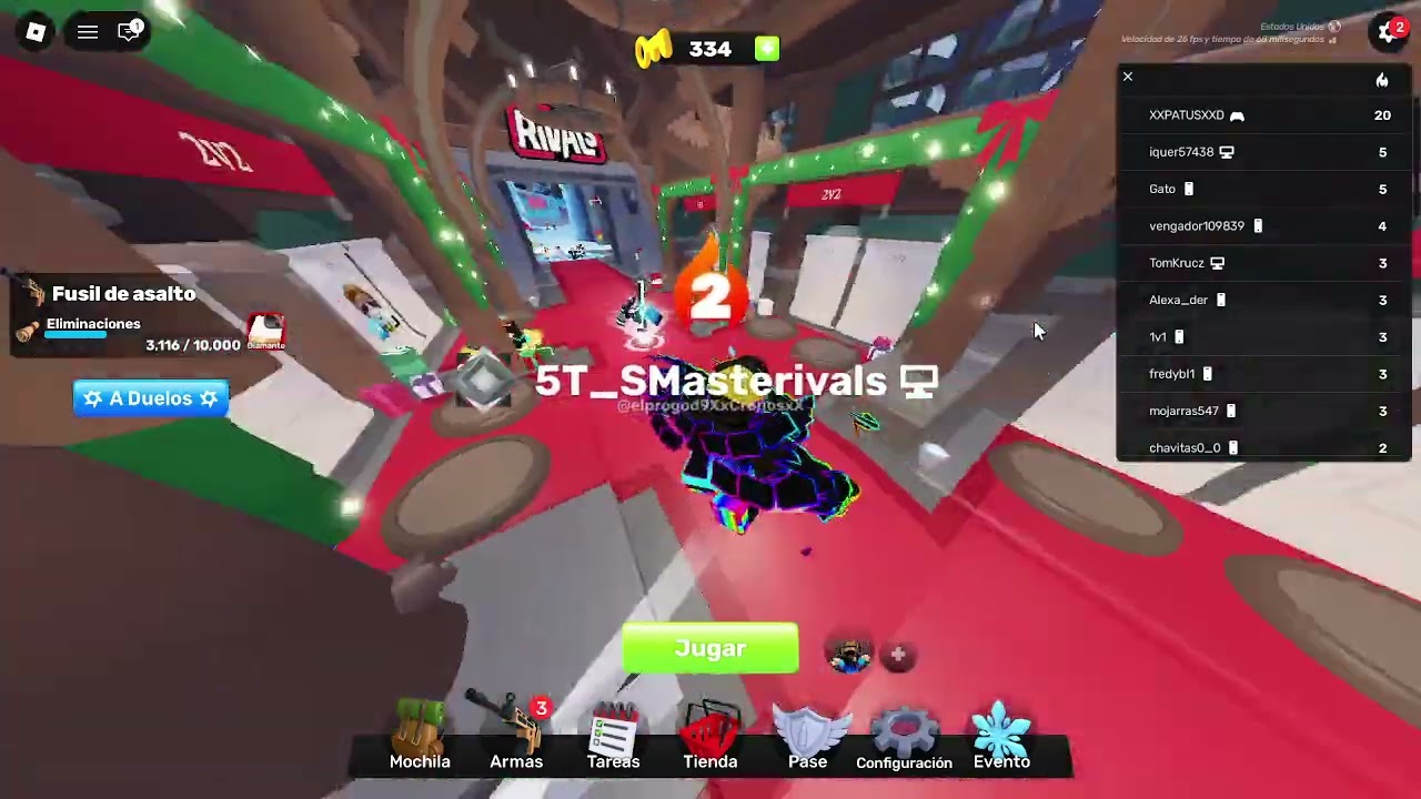 jugando rivals con puro sniper!!