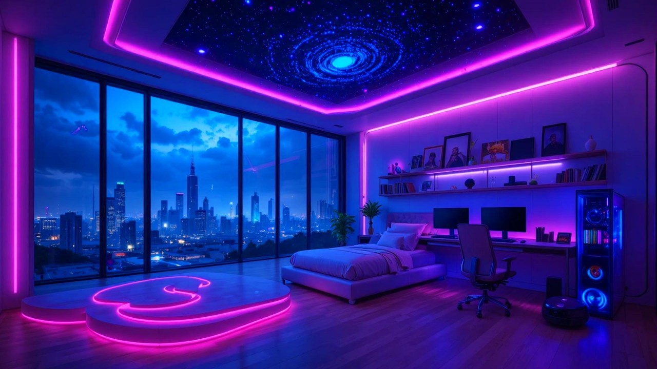 Tranquil Night Rain Lofi 🌌 Chill Lo-Fi Beats for Calm Focus, Study Flow & Better Sleep