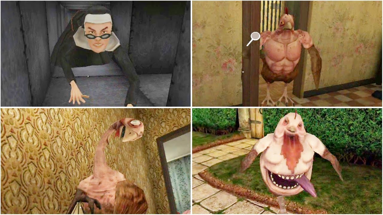 Evil Nun 2 Jumpscares | V+ Games