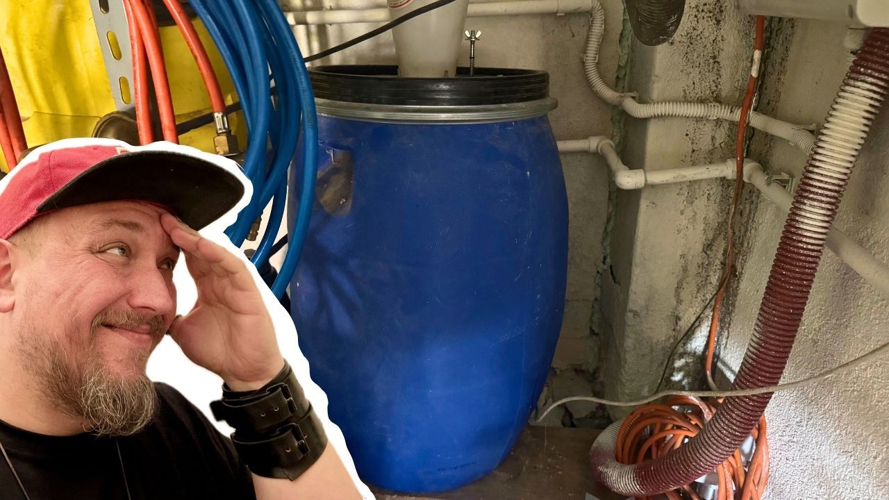 Bortí se mi sud u SEPARAČNÍHO ODSÁVÁNÍ v dílně 🤯