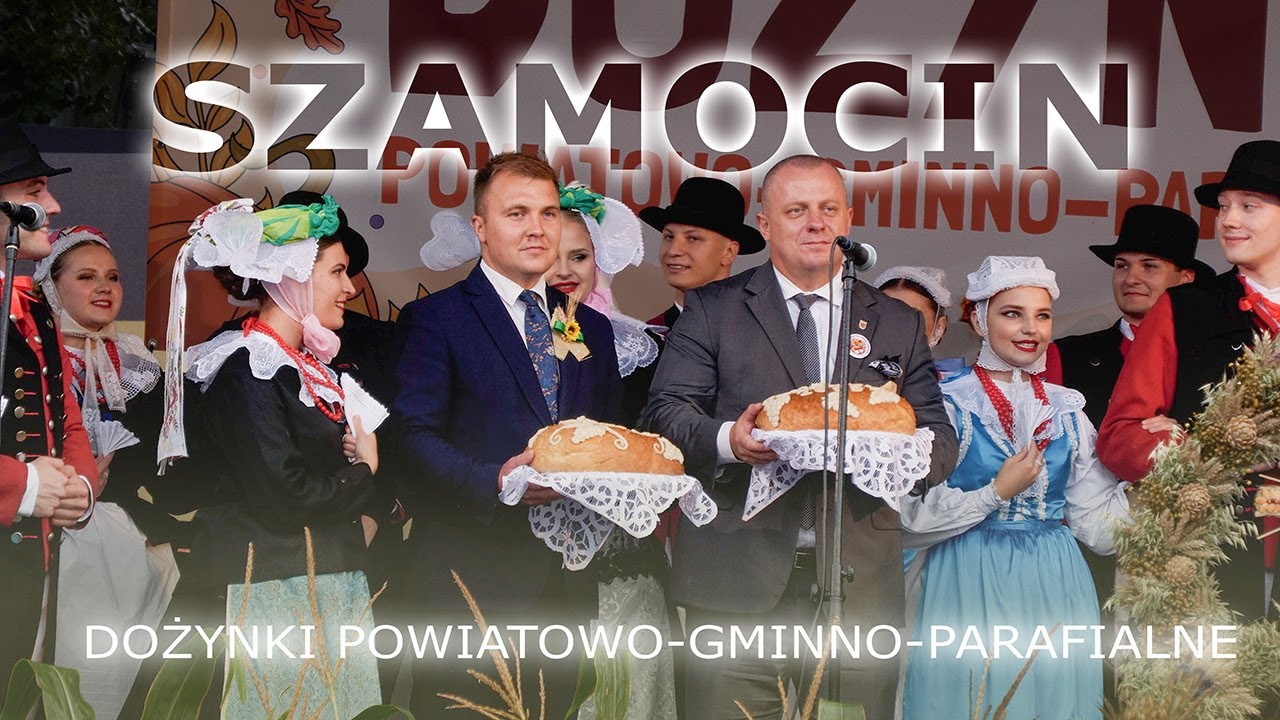 Dożynki Powiatowo-Gminno-Parafialne w Szamocinie