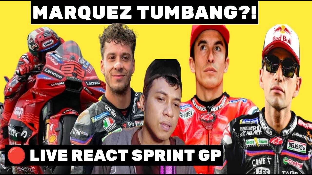 Live Reaction Sprint Race Motogp Hari Ini - Sprint Race Motogp Thailand 2026 | Live Reaction Motogp