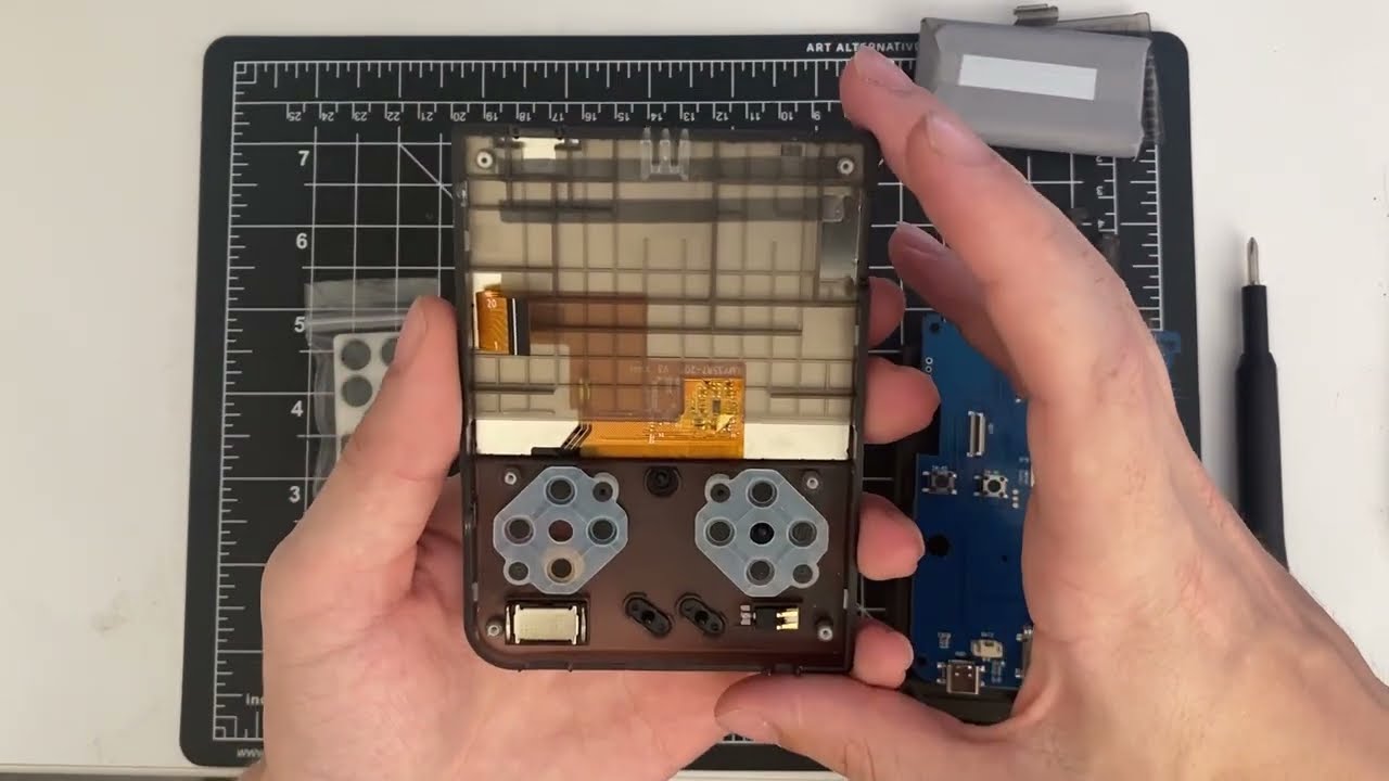 Miyoo Mini Plus Button Replacement Installation Tutorial