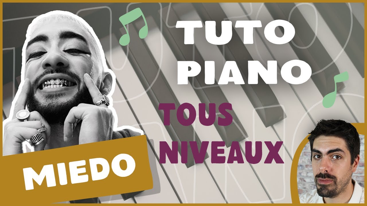 MIEDO - Sofiane Pamart - La musique accessible à tous! TUTO PIANO