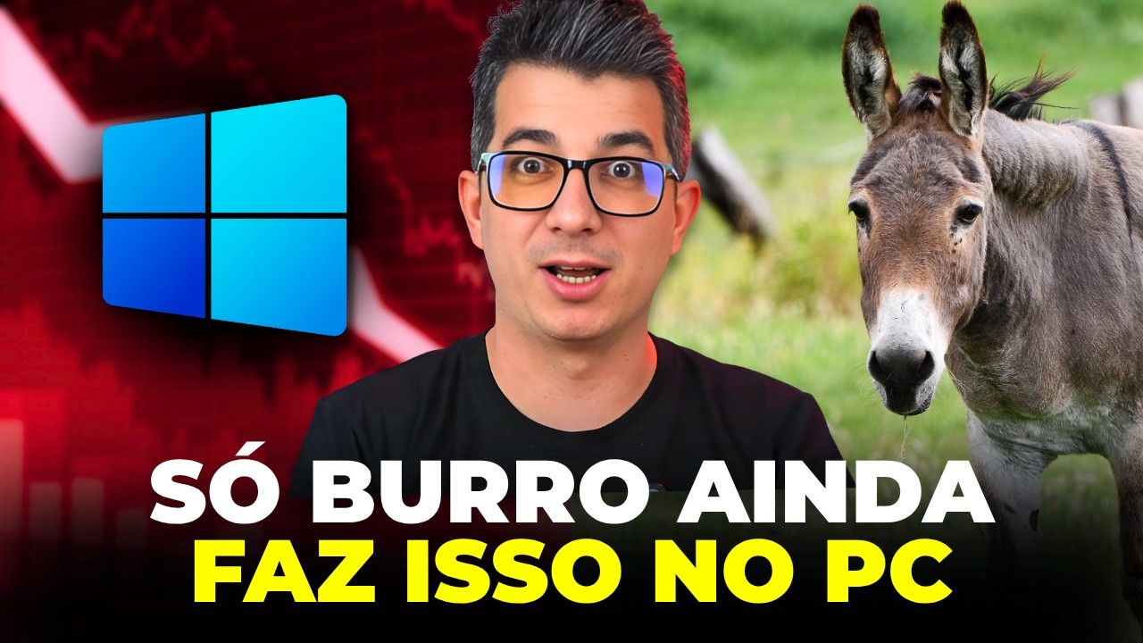 5 Coisas BURRAS que Você AINDA Faz no Seu PC!
