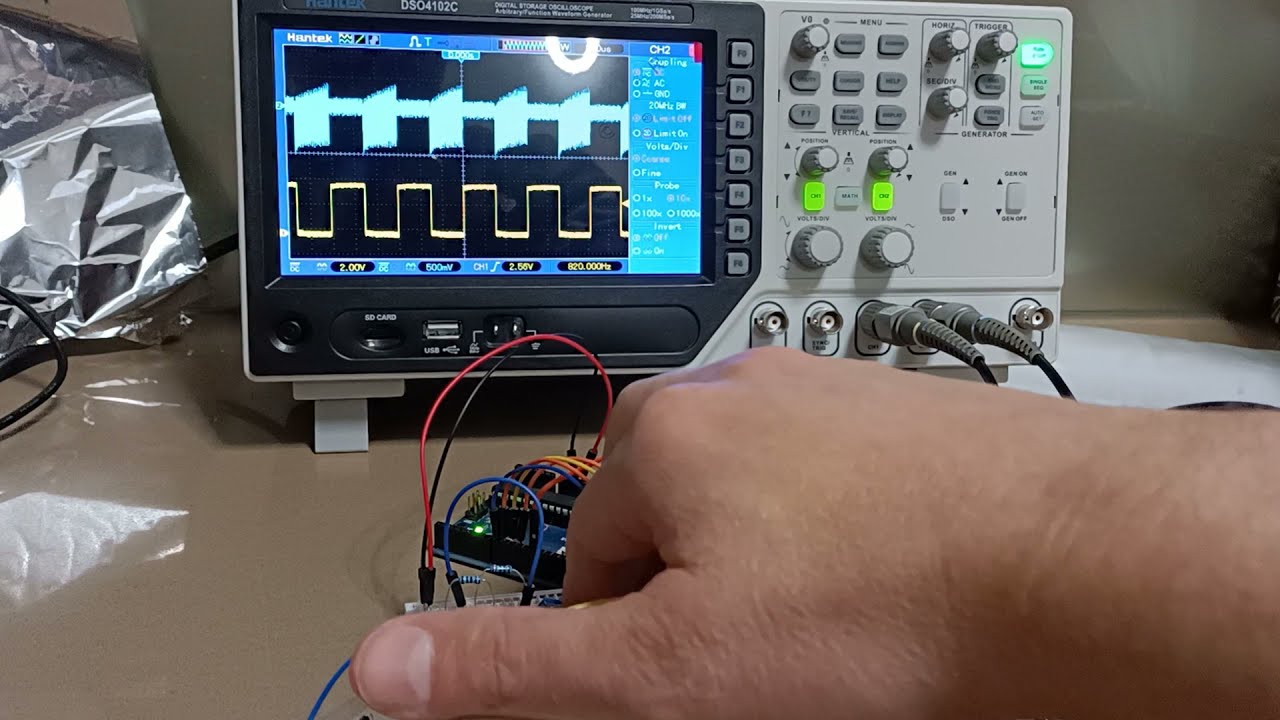 Radio Controller - Mixing Circuit for modulating carrier and square wave. (RC Transmitter Part 4)