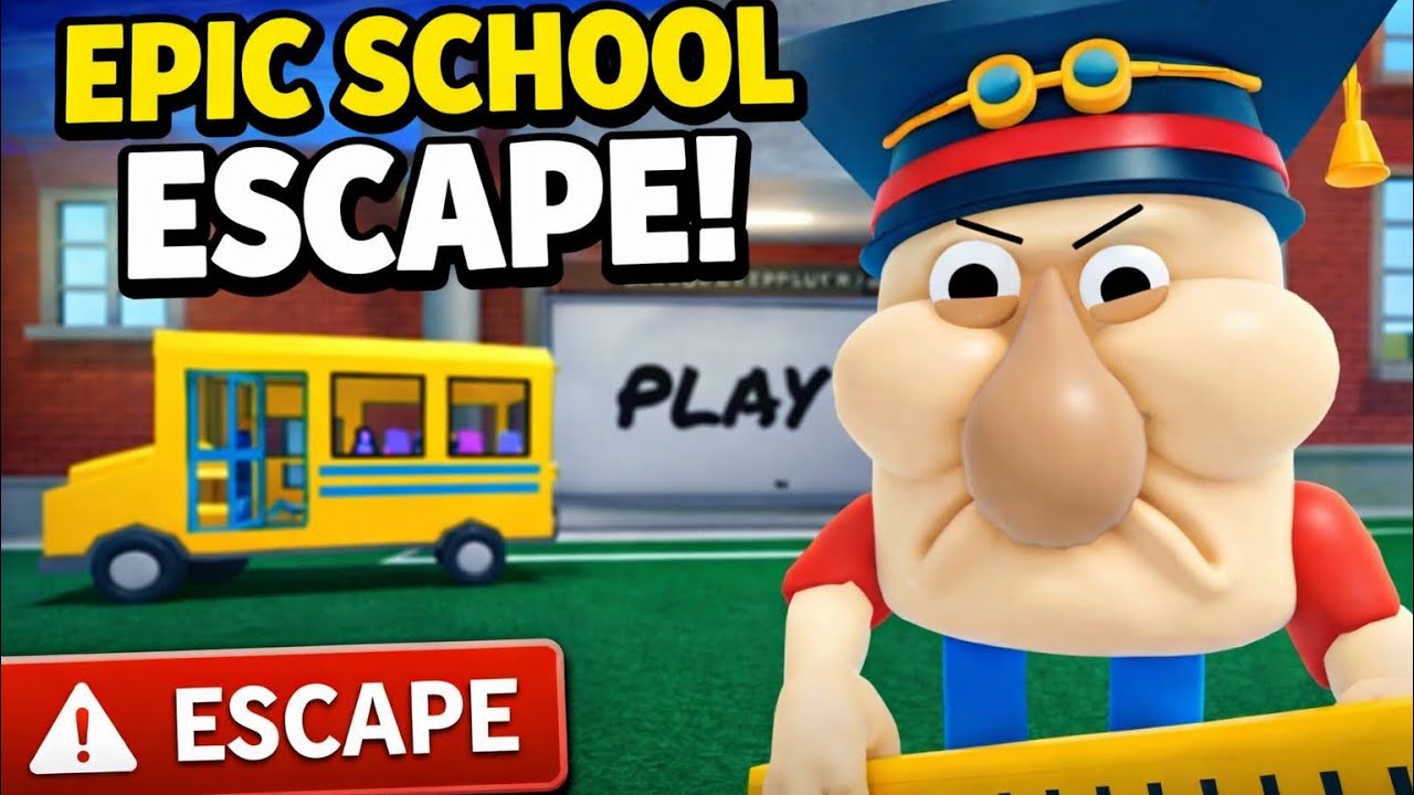 Epic school obby 😃😍😘