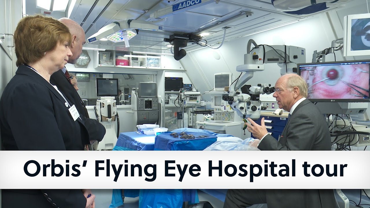 Orbis' Flying Eye Hospital tour