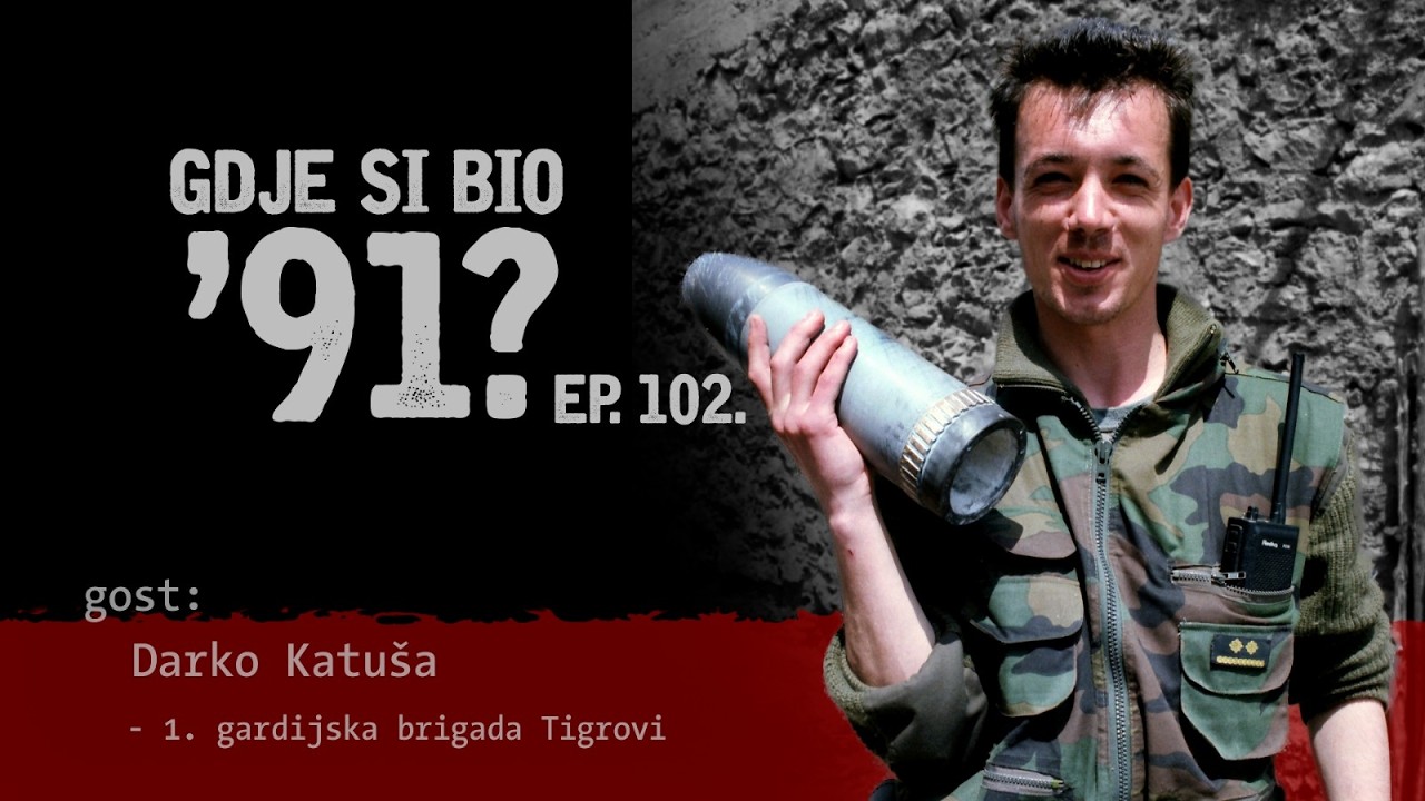 GDJE SI BIO '91? - Darko Katu&scaron;a - ISTINA O POGIBIJI DAMIRA TOMLJANOVIĆA GAVRANA #102