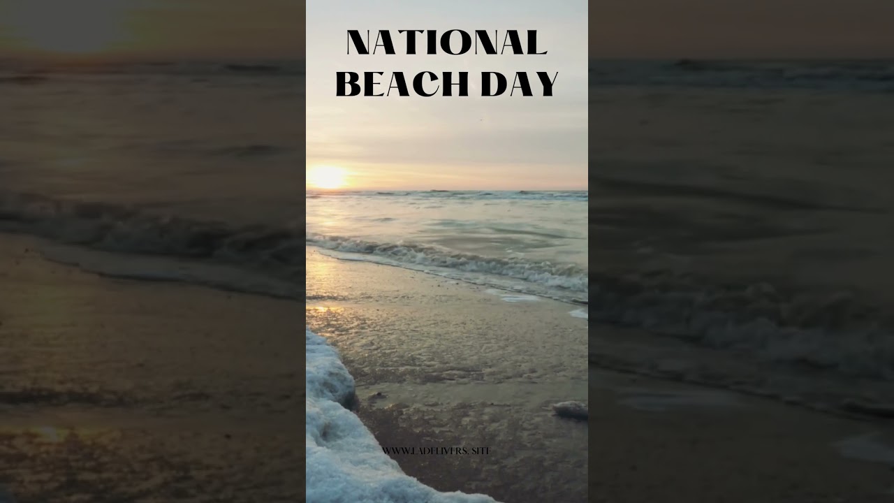 #NationalBeachDay #BeachVibes #SunSandSea