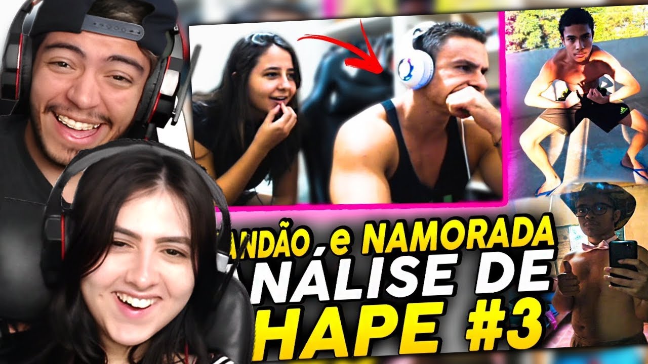 SUPER XANDÃO E NAMORADA ANALISANDO SHAPE DOS SEGUIDORES #3  | REACT