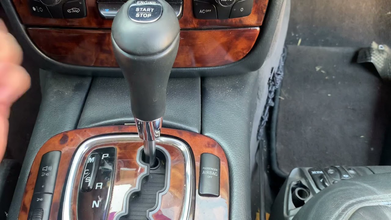 How to replace shifter knob in Mercedes Benz push to start s430 s500 s55 s63 s65 amg