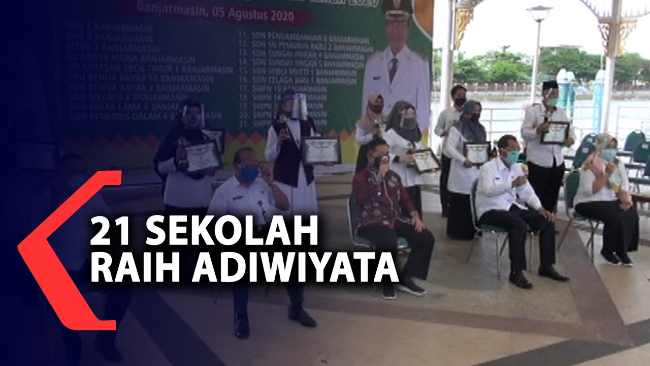 Banjarmasin Tambah 21 Sekolah Yang Berhasil Raih Penghargaan Adiwiyata