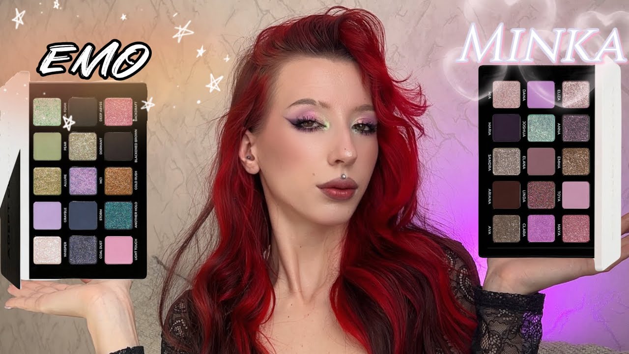 EMO⚡️MINKA ADEPT | ОБЗОР, 3 макияжа на каждую