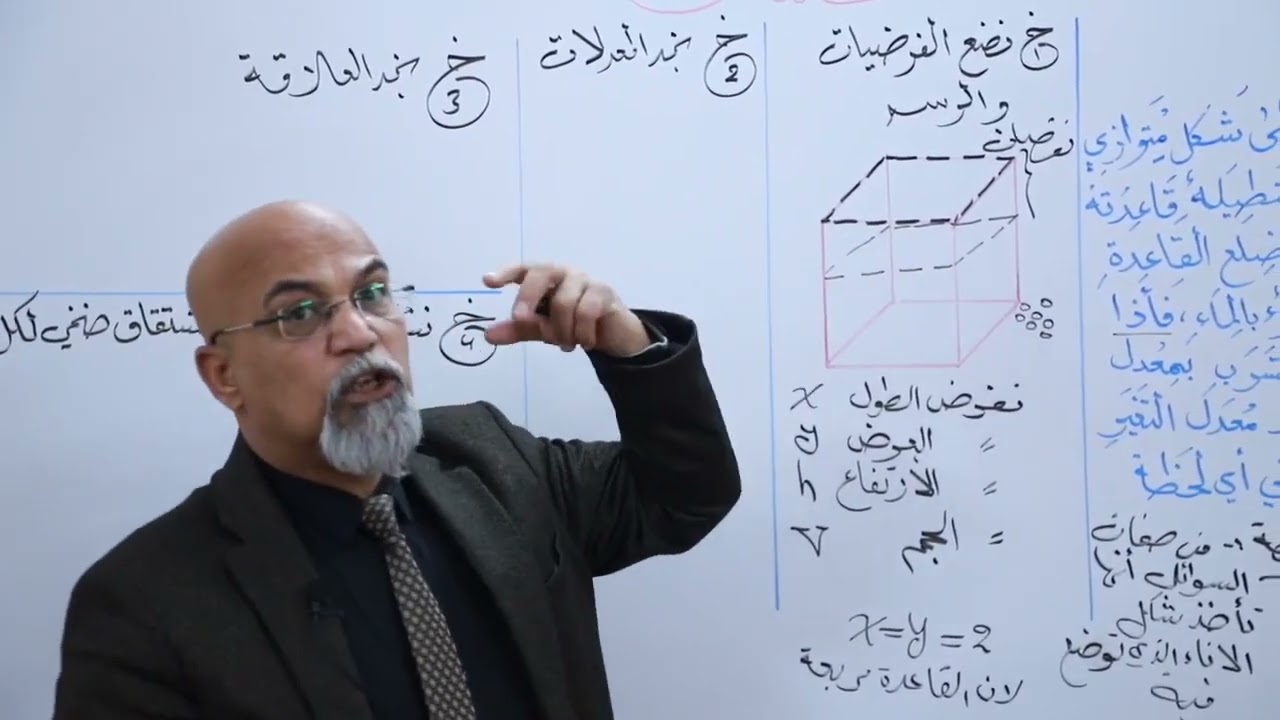 المحاضرة الاولى الجزء الاول/مثال رقم1 في الكتاب/الفصل الثالث/ المعدلات الزمنية
