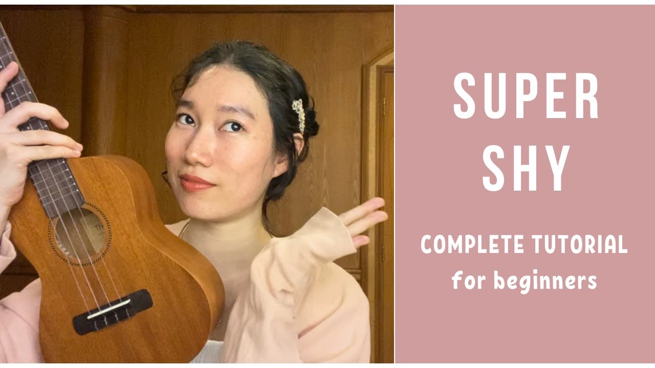 NewJeans (뉴진스) - Super Shy (UKULELE TUTORIAL) by Chairia Tandias