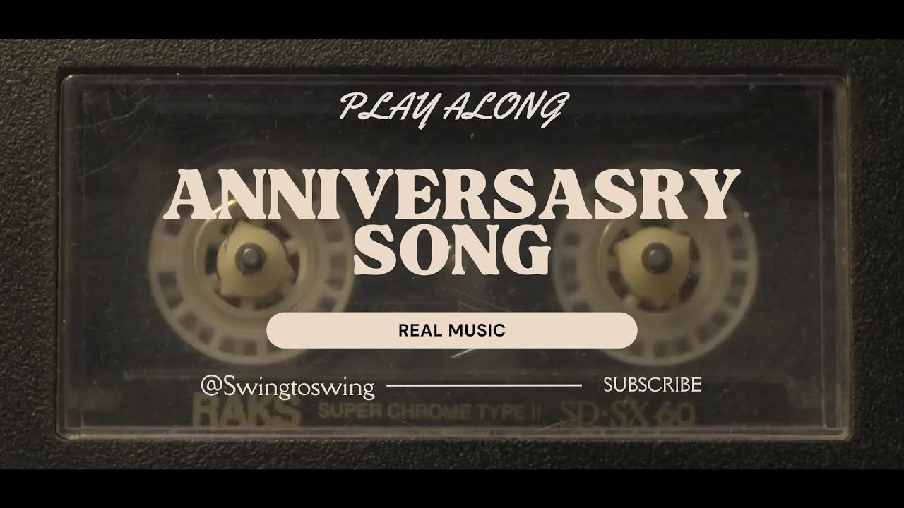 Anniversary Song  - Jazz Manouche Play Along (170 BPM) | Gypsy Jazz Trio Backing Track