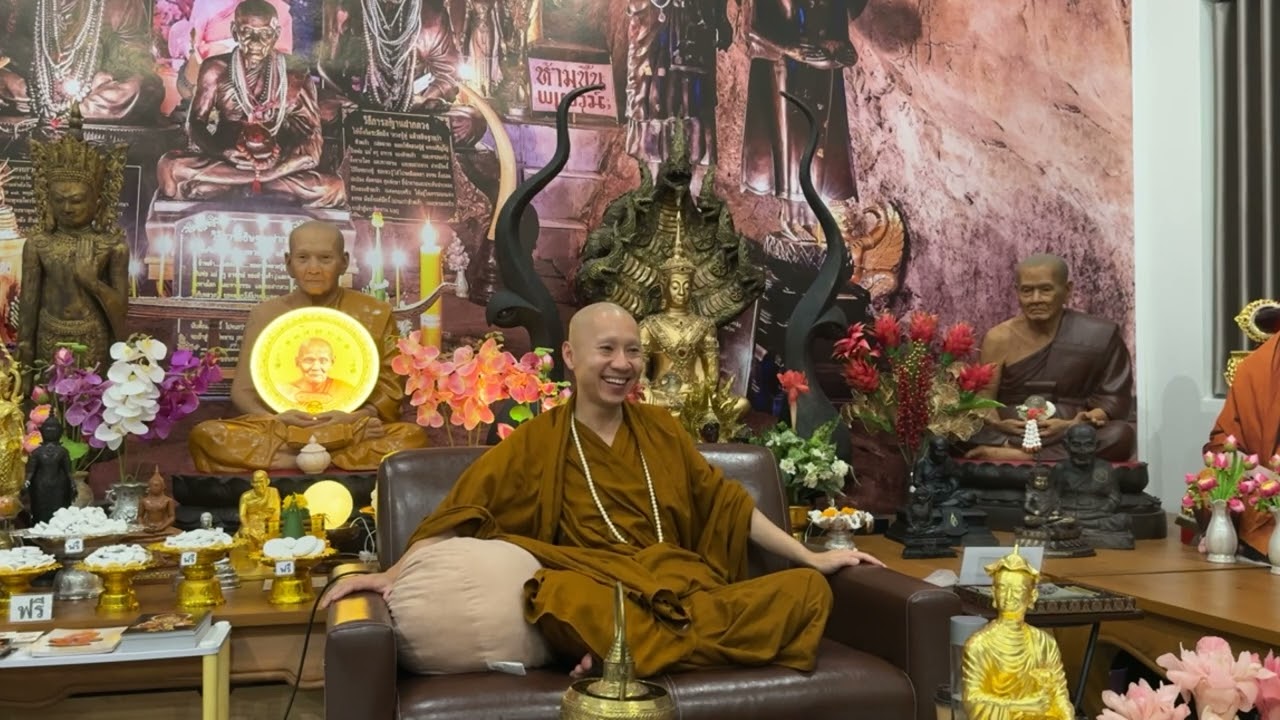 หลวงพี่ธาดา นำกรรมฐาน พาภาวนา วันที่ 17 เมษายน  2568