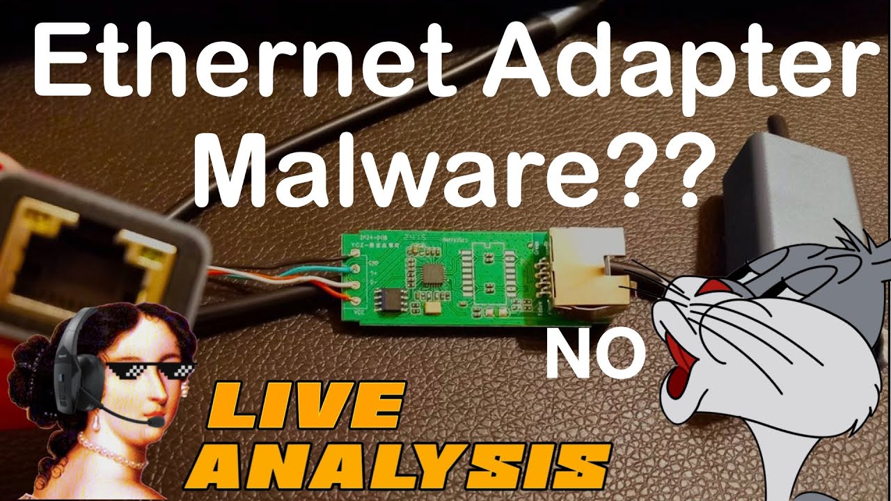 USB Ethernet Adapter Malware??? Chinese RJ45-USB Full Analysis - Part 1