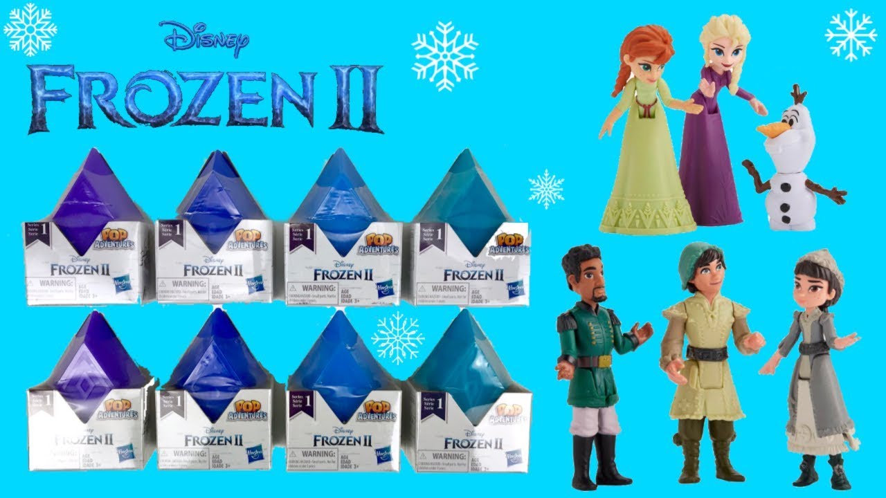 NEW Disney Frozen 2 POP ADVENTURES Series 1 Surprise Blind Box Mini Figures