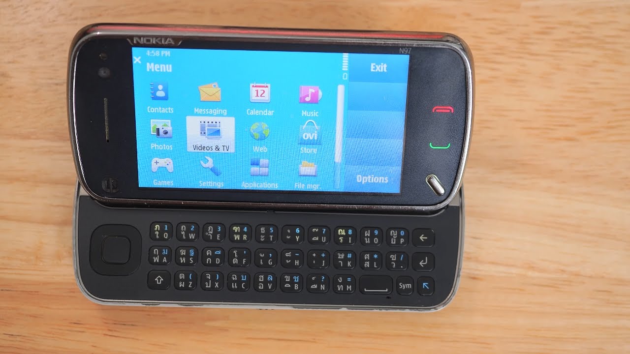 ស្តេច Smartphone Nokia N97 នាំ Nokia ធ្លាក់ទឹក