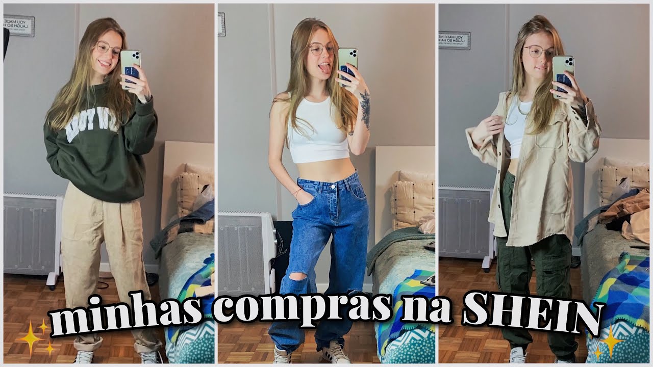 MOSTRANDO AS ROUPAS QUE COMPREI NA SHEIN 🔥🌈✨