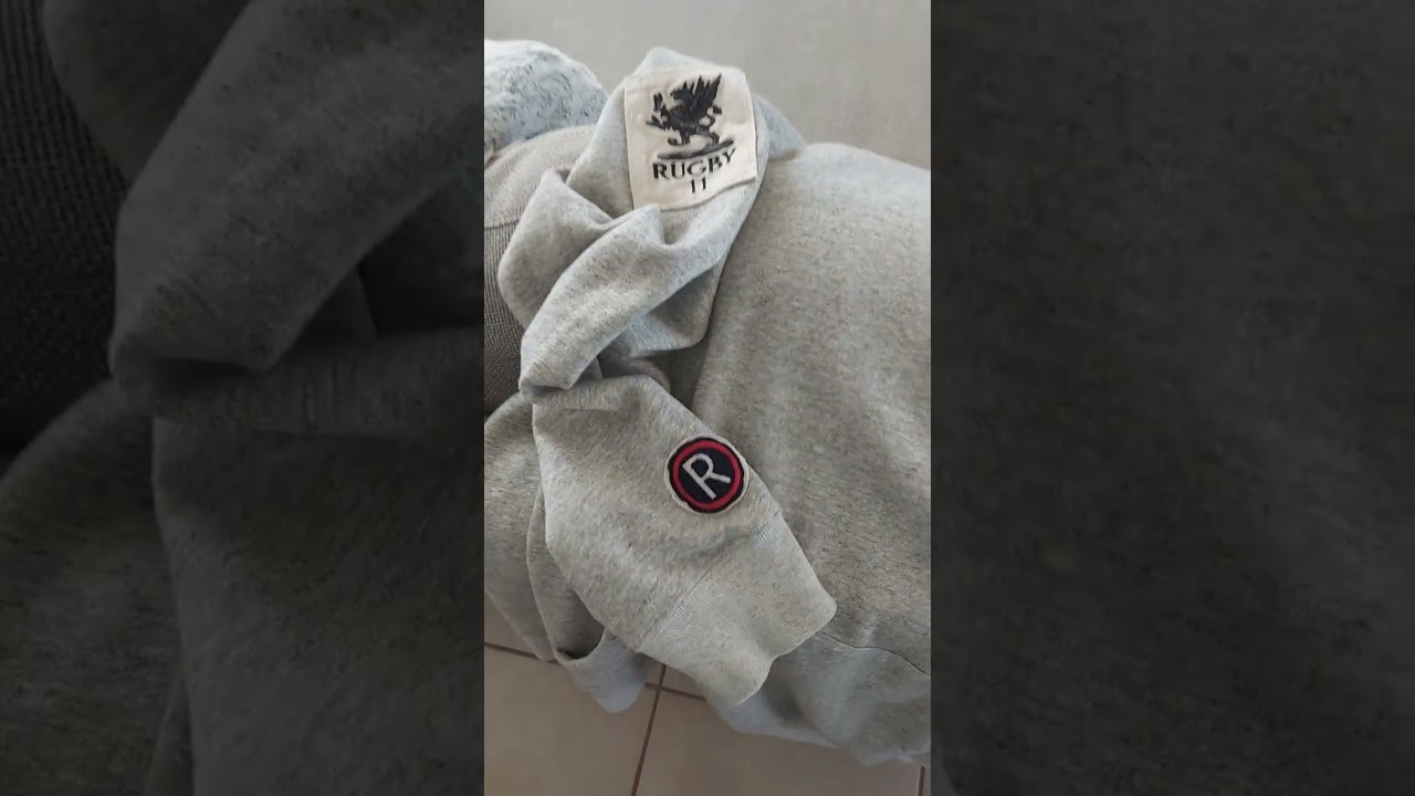 JORDAN SHOE LACE CLIP AND PATCHES ON MY POLO RALPH LAUREN SWEAT SHIRTS