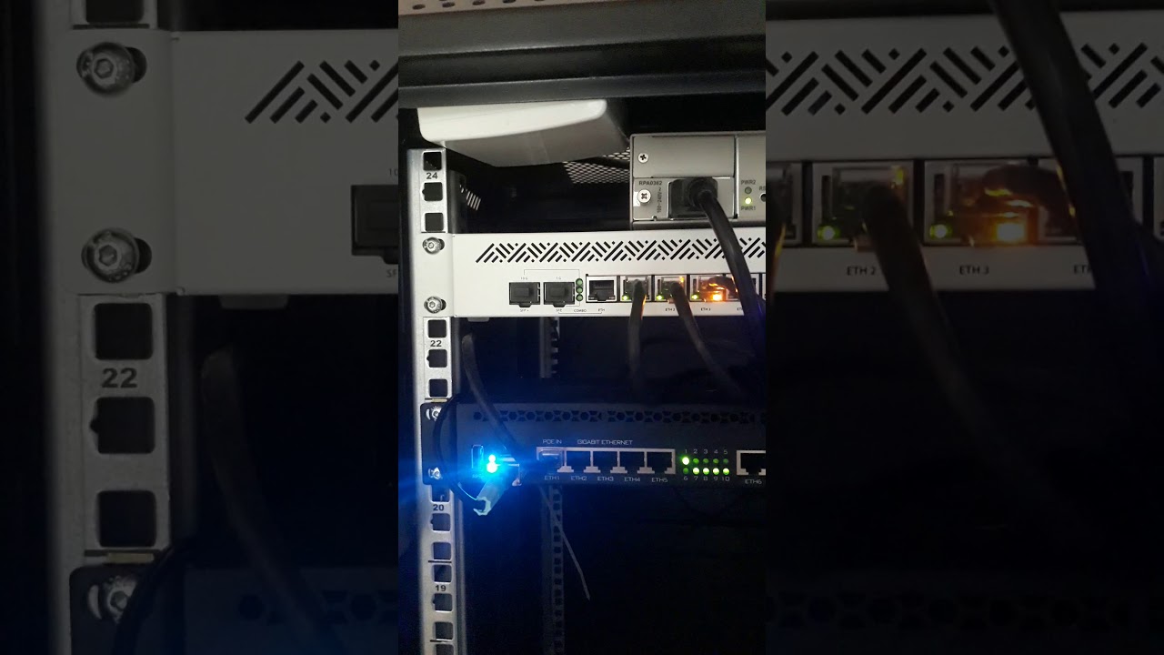 Provedor Link Connect Telecom novo rack 24U