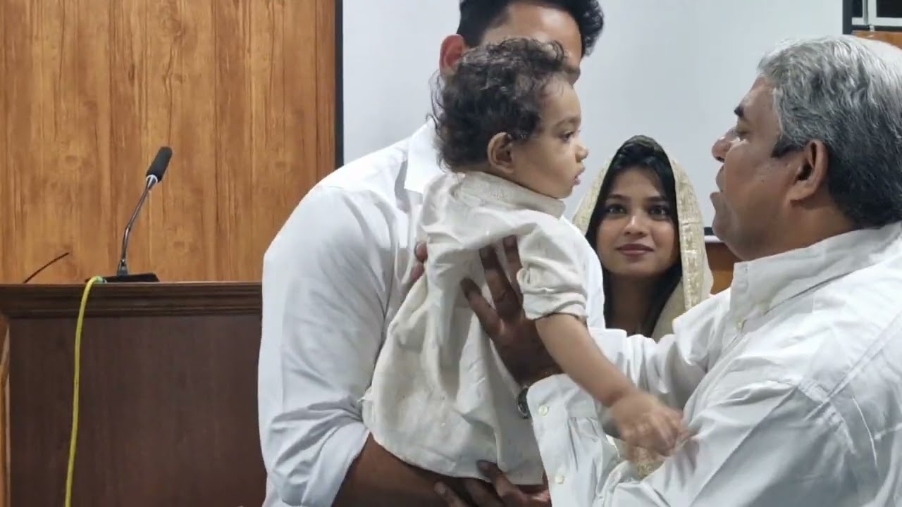 Kids  dedication ceremony 