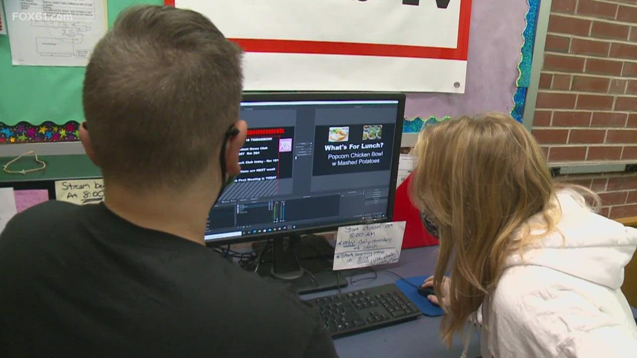 FOX61 Student News goes to Newington