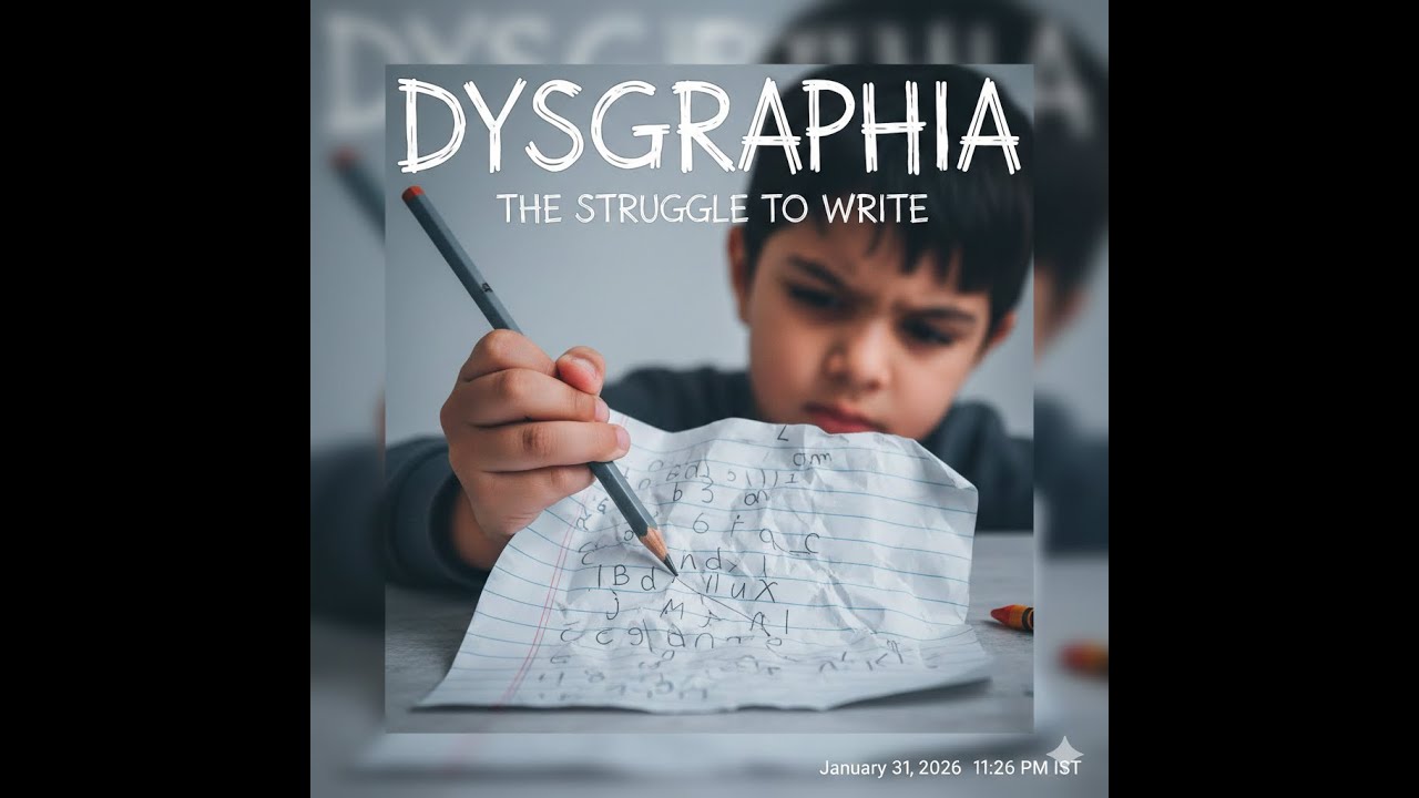Dysgraphia | Meaning, Causes, Symptoms & Teaching Strategies | Child Development #TET #CTET #B.ed