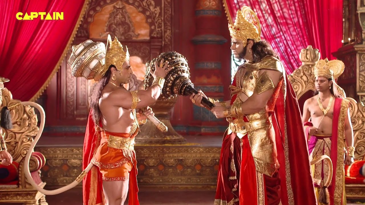 महानतम बाली के विशाल गदा के प्रहार को रोका जब हनुमान जी ने || महाबली हनुमान || भाग.  357,358,359,360