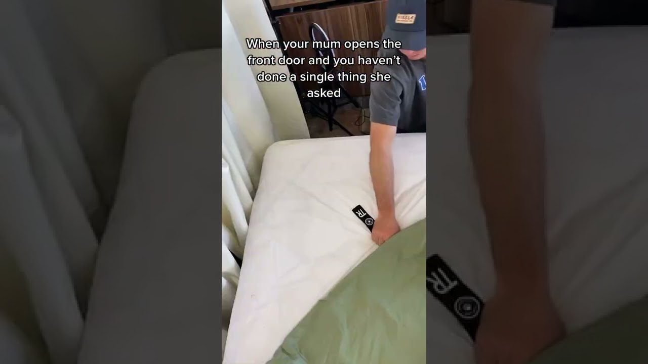 How To MAKE Your Bed Fast