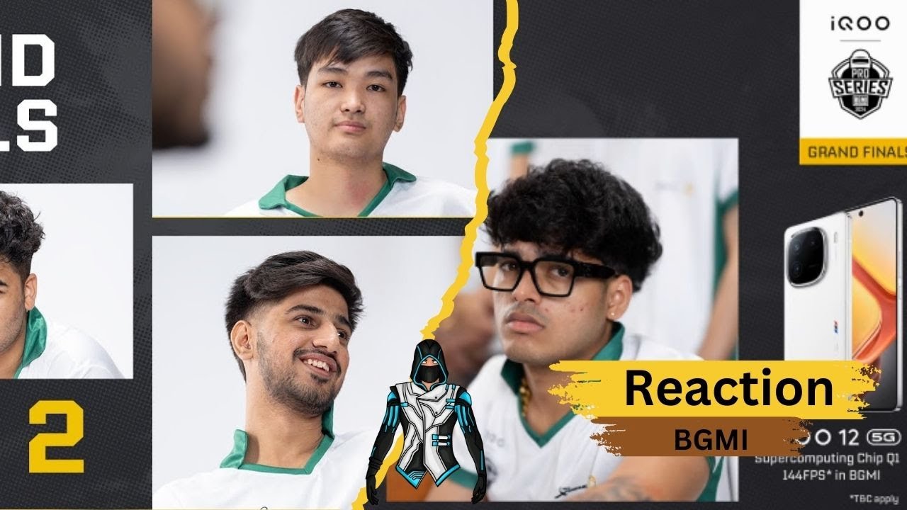 [HINDI] GRAND LAN FINALS - DAY 02| iQOO BMPS 2024 | Reaction | #reaction | #bgmi