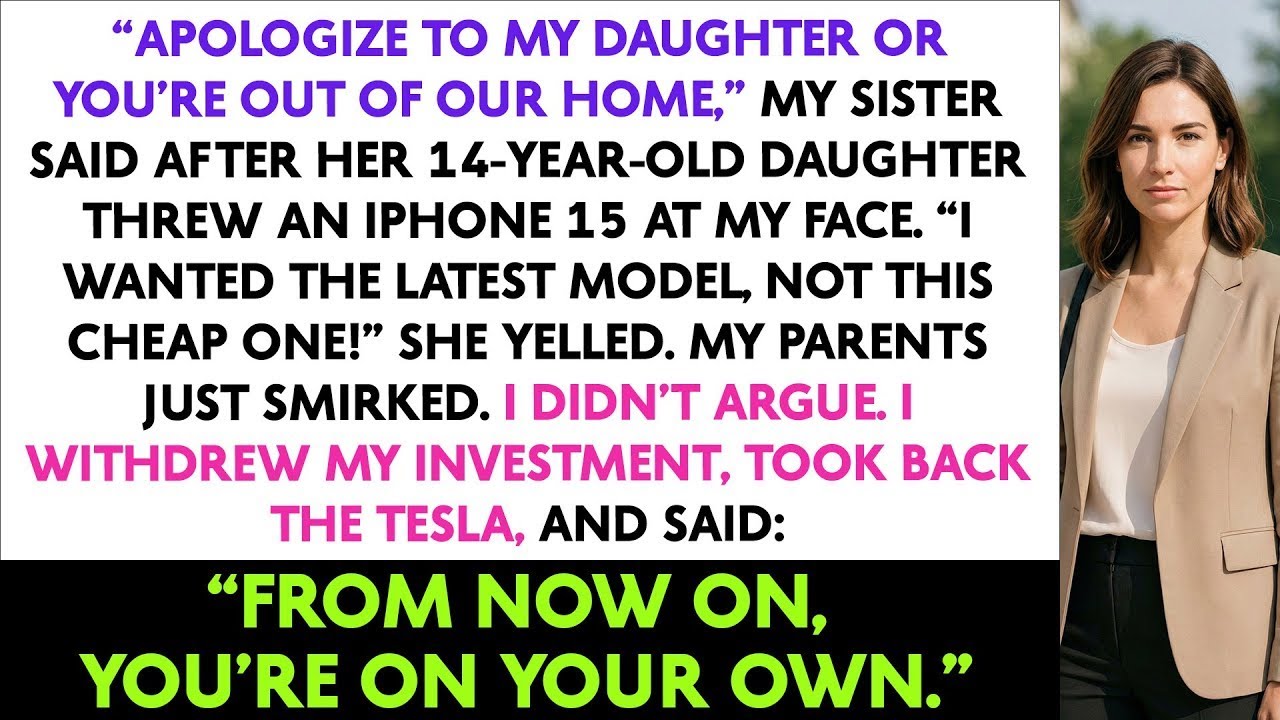 “Apologize To My Daughter Or You’re Out Of Our Home,” My Sister Said After Her 14-Year-Old Daughter