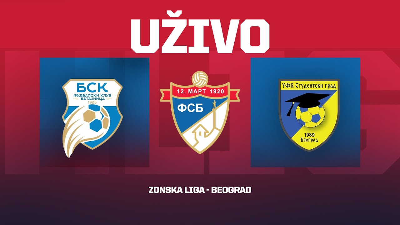 FK BSK BATAJNICA GCM - STUDENTSKI GRAD  (07.09. 2025.) Zonska liga Beograd, 3. Kolo
