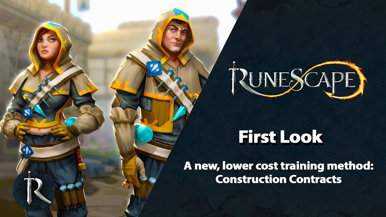 Construction Contracts &ndash; First look // RuneScape Weekly Stream (Nov 20)