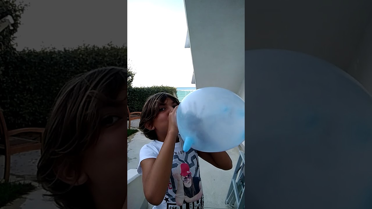 Faccio scoppiare un guanto!!!