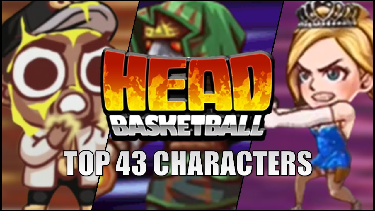 Top 43 Head Basketball Characters - Dan M
